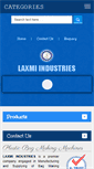 Mobile Screenshot of laxmiindustries.net